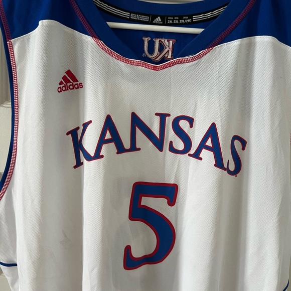 Adidas Kansas Jayhawks Basketball Jersey #5 XXL - Picture 2 of 8